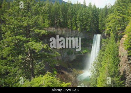 Chutes Brandywine dans Sea to Sky Country, Colombie-Britannique, Canada Banque D'Images