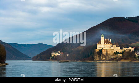 Schloss Schönbühel, près de Melk, Autriche Banque D'Images