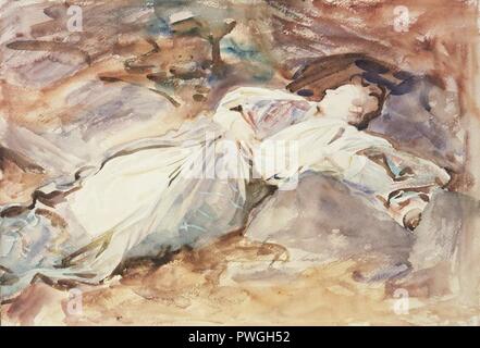 Couchage Violet - John Singer Sargent. Banque D'Images