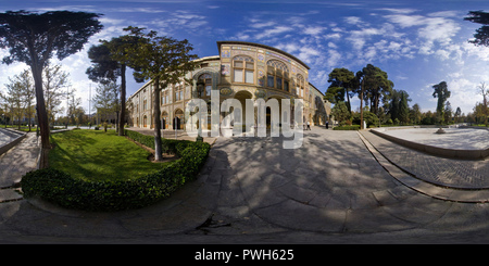 Vue panoramique à 360° de Le Golestan Palace - Téhéran - Iran [1]