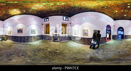 Vue panoramique à 360° de Le Golestan Palace -Terhran - Iran