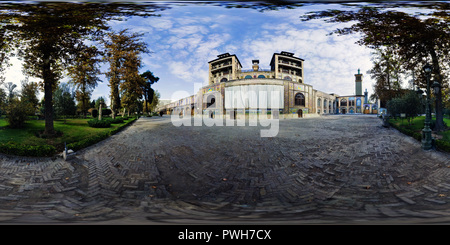 Vue panoramique à 360° de Le Golestan Palace - Téhéran - Iran