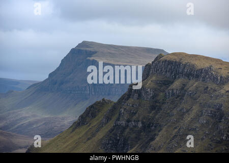 Le Quiraing, Trotternish Ridge, Isle of Skye, Scotland, UK Banque D'Images