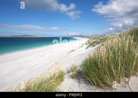 Isle of Berneray, North Uist, îles Hébrides, Ecosse, Royaume-Uni Banque D'Images