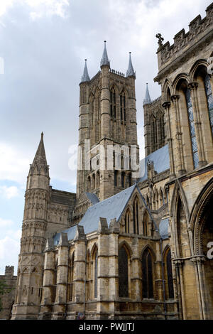 Ville de Lincoln, Angleterre, Royaume-Uni Banque D'Images