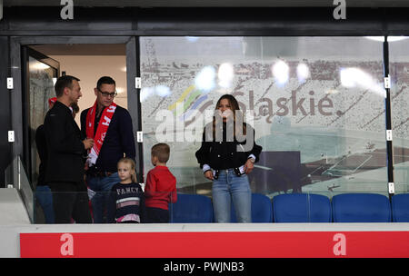 CHORZOW, Pologne - 11 octobre 2018 : UEFA Ligue des Nations Unies Pologne et Portugal o/p : Anna Lewandowska Banque D'Images