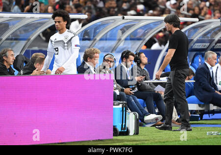 Paris, France. 16 Oct, 2018. GES/football/Ligue des Nations Unies : France - Allemagne, Paris, 16.10.2018 Football/soccer : Ligue des Nations Unies : la France contre l'Allemagne, Paris, Octobre 16, 2018 | dans le monde entier : dpa Crédit/Alamy Live News Banque D'Images