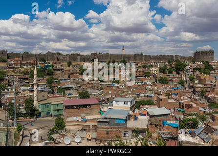 Diyarbakir, Turquie - considérée comme la capitale kurde de Turquie, Diyarbakir est une merveilleuse ville aux murs qui entourent la vieille ville Banque D'Images