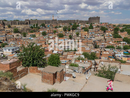 Diyarbakir, Turquie - considérée comme la capitale kurde de Turquie, Diyarbakir est une merveilleuse ville aux murs qui entourent la vieille ville Banque D'Images