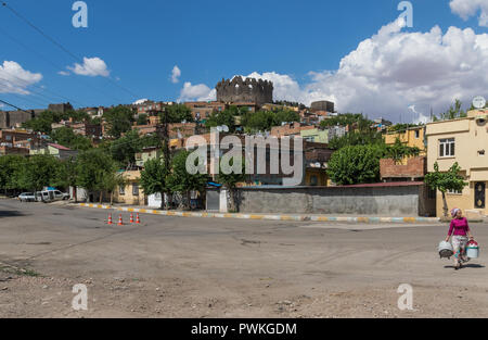 Diyarbakir, Turquie - considérée comme la capitale kurde de Turquie, Diyarbakir est une merveilleuse ville aux murs qui entourent la vieille ville Banque D'Images