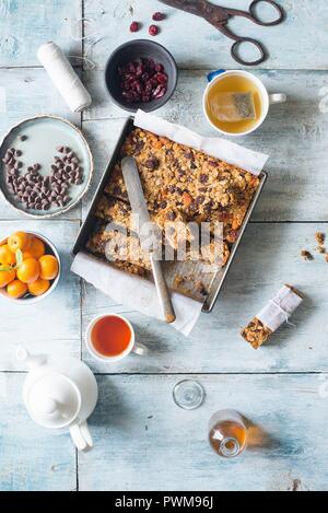 La viande hachée de granola Banque D'Images