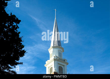 Clocher de l'Église baptiste USA Banque D'Images