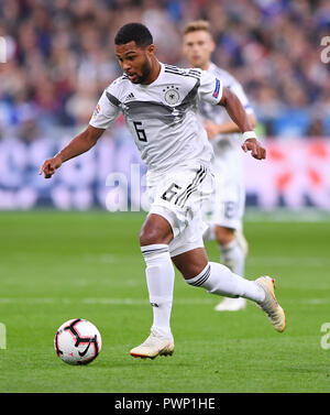 Paris, Frankreich. 16 Oct, 2018. Serge Gnabry (Allemagne). GES/football/Ligue des Nations Unies : France - Allemagne, 16.10.2018 Football/soccer : Ligue des Nations Unies : la France contre l'Allemagne, Paris, Octobre 16, 2018 | dans le monde entier : dpa Crédit/Alamy Live News Banque D'Images