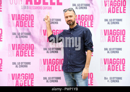 Rome Italie 17 Octobre 2018 - Casa del Cinema - film de présentation IN VIAGGIO CON ADELE photocall Alessandro Capitani réalisateur : Giuseppe Andidero Crédit/Alamy Live News Banque D'Images