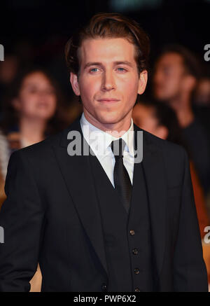 Londres, Royaume-Uni. 17 octobre, 2018. Chris Fulton assiste à la 'Outlaw King' premiere, BFI London Film Festival, UK - 17 Oct 2018 Crédit : Gary Mitchell, GMP Media/Alamy Live News Banque D'Images