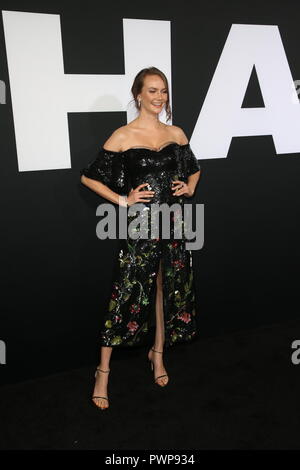 Hollywood, Californie, USA. 17 Oct, 2018. Andi Matichak assiste à la Universal Pictures' 'Halloween' en première mondiale au théâtre chinois de Grauman le 17 octobre 2018 à Hollywood, Californie Crédit : Faye Sadou/media/Alamy Punch Live News Banque D'Images