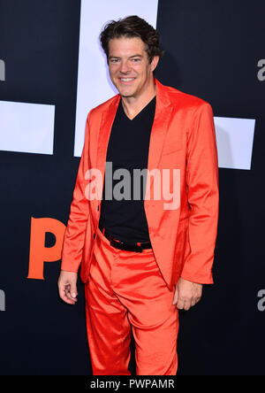 Hollywood, Californie, USA. 17 octobre, 2018. Jason Blum arrive à l'Universal Pictures' 'Halloween' en première mondiale au théâtre chinois de Grauman le 17 octobre 2018 à Hollywood, Californie / USA Crédit : Tsuni/Alamy Live News Banque D'Images