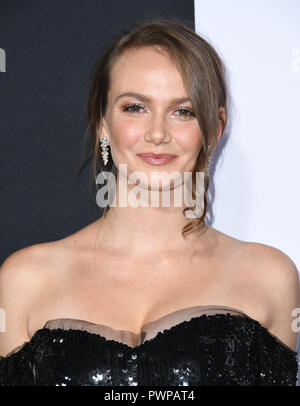 Hollywood, CALIFORNIE, États-Unis. 17 octobre 2018. 17 octobre 2018 - Hollywood, Californie - Andi Matichak. ''Halloween'' Los Angeles première au TCL Chinese Theatre. Crédit photo : Birdie Thompson/AdMedia Banque D'Images