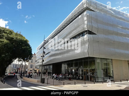 Musée de la Romanite Romanity, Musée de par Elizabeth de Portzamparc architecte, Nîmes, Gard, Occitanie, France, Europe Banque D'Images