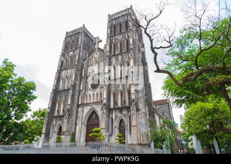 Cathédrale Saint-joseph est une ancienne église ses un bâtiment de la fin du xixe siècle l'église néo-gothique de style néo-gothique. Banque D'Images