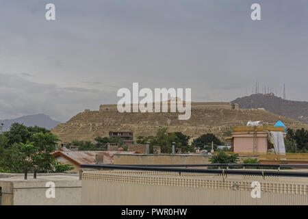 Vue sur le toit à Kaboul, Afghanistan Banque D'Images