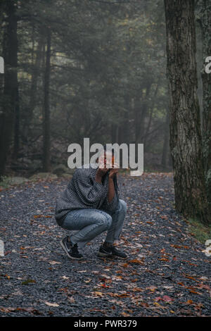 Minnewaska State Park, New York. Banque D'Images