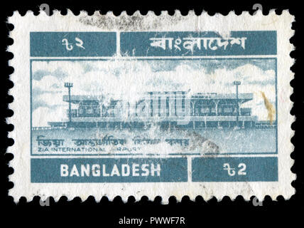 Timbre Cachet du Bangladesh dans le Service Postal série émise en 1983 Banque D'Images