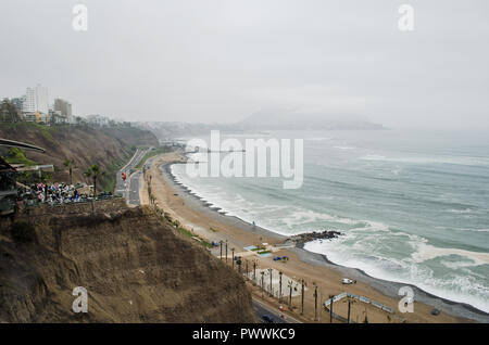 Malecon, Lima Banque D'Images
