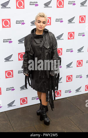 Londres, Royaume-Uni. 17 octobre 2018. La Round House Chalk Farm Gola arrive aux Q Awards 2018 en association avec Absolute radio Credit: Dean Fardell / Alay Live News Banque D'Images