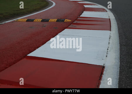 Circuit of the Americas, Austin, Texas, USA, 18 octobre 2018. Grand Prix de Formule 1 des États-Unis, arrivées et conférence de presse ; Nouveau trottoir ajouté à son tour 17 : Crédit d'Action Plus de Sports/Alamy Live News Banque D'Images