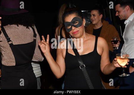 Appuyez sur une nuit à Londres l'expérience d'Halloween à l'tombes London Bridge, l'expérience au Royaume-Uni. 18 octobre 2018. Banque D'Images