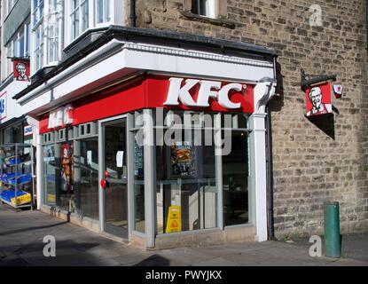 KFC à Buxton, Derbyshire, Royaume-Uni Banque D'Images