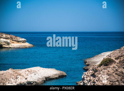 Se rendre à la mer, sentir la beauté et la magie de la Grèce Banque D'Images