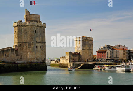 Vieux Port La Rochelle France Banque D'Images