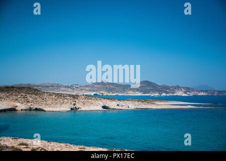 Se rendre à la mer, sentir la beauté et la magie de la Grèce Banque D'Images