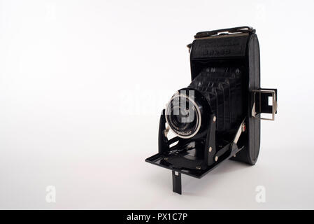 Ancien appareil photo vintage,camera,antica fotocamera,voigtlander Banque D'Images