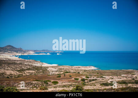 Se rendre à la mer, sentir la beauté et la magie de la Grèce Banque D'Images
