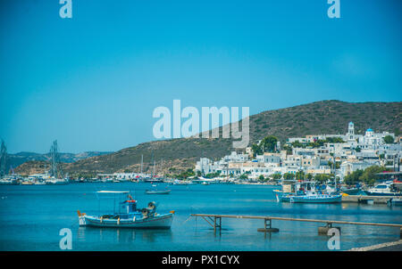 Se rendre à la mer, sentir la beauté et la magie de la Grèce Banque D'Images