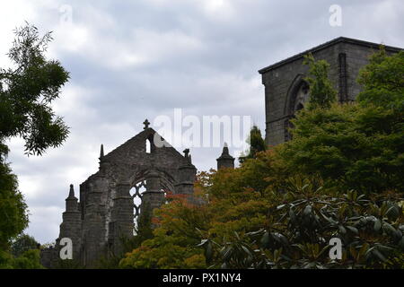 Ruines de la paroisse de Holyrood Banque D'Images