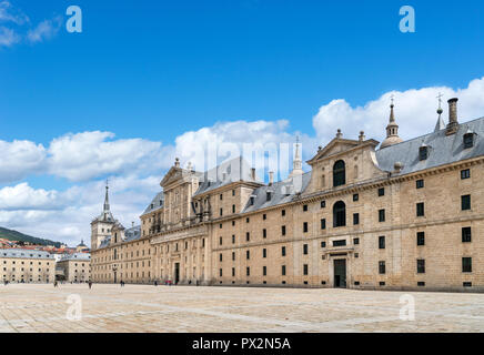 El Escorial, San Lorenzo de El Escorial, Madrid, Espagne Banque D'Images