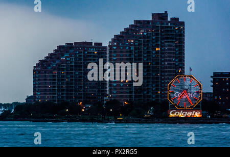 Colgate Clock Exchange Place   Jersey City, New Jersey, USA Banque D'Images