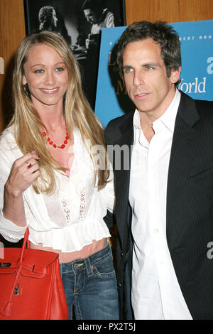 Christine Taylor, Ben Stiller 01/12/06 à la comédie dans le monde musulman @ La DGA, Los Angeles photo de Fuminori Kaneko/HNW / PictureLux 12 janvier 2006 Référence #  33686 Fichier 246HNWPLX Banque D'Images