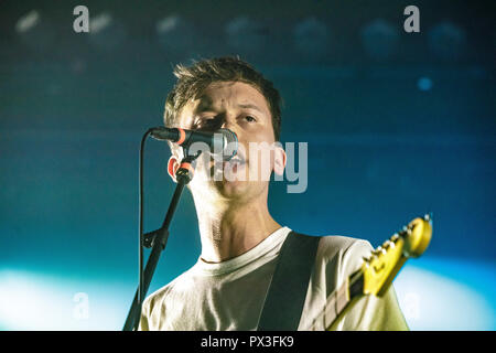 Danemark, copenhague - le 18 octobre 2018. La chanteuse et auteur-compositeur dix tonnes effectue un concert live à Tap1 à Copenhague. (Photo crédit : Gonzales Photo - Peter Troest). Gonzales : Crédit Photo/Alamy Live News Banque D'Images