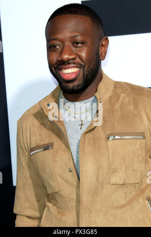 Los Angeles, USA. 17 Oct, 2018. Sheaun McKinney à la première du film "Halloween" au théâtre chinois de Grauman. Los Angeles, 17.10.2018 | Conditions de crédit dans le monde entier : dpa/Alamy Live News Banque D'Images