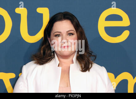 Londres, Royaume-Uni. 19 octobre 2018. Melissa McCarthy, pouvez-vous jamais me pardonner ? - UK Premiere, BFI London Film Festival, Leicester Square, Londres, Royaume-Uni, 19 octobre 2018, photo de Richard Goldschmidt : Riche de crédit Gold/Alamy Live News Banque D'Images