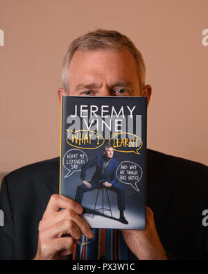 Jeremy Vine au Festival littéraire de Dorchester, Jeremy Vine (présentateur, animateur et journaliste. Finnbarr Crédit : Webster/Alamy Live News Banque D'Images