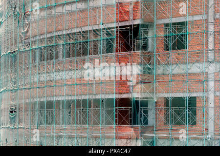 Nouvel hôpital en construction. Ho Chi Minh Ville. Le Vietnam. Banque D'Images