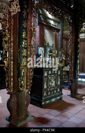 Ancienne maison de M. Vo Van Kiet, a plus de 100 ans. Cai Be. Le Vietnam. Banque D'Images