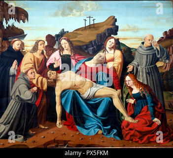 Musée d'art et d'histoire. Deploration du Christ. Huile sur toile entre 1508-1510. Ludovico De Donati. Genève. La Suisse. Banque D'Images