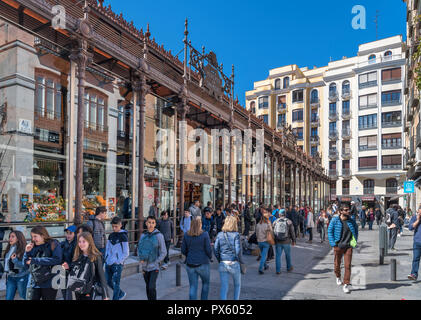 Mercado de San Miguel (Marché de San Miguel), Madrid, Espagne Banque D'Images